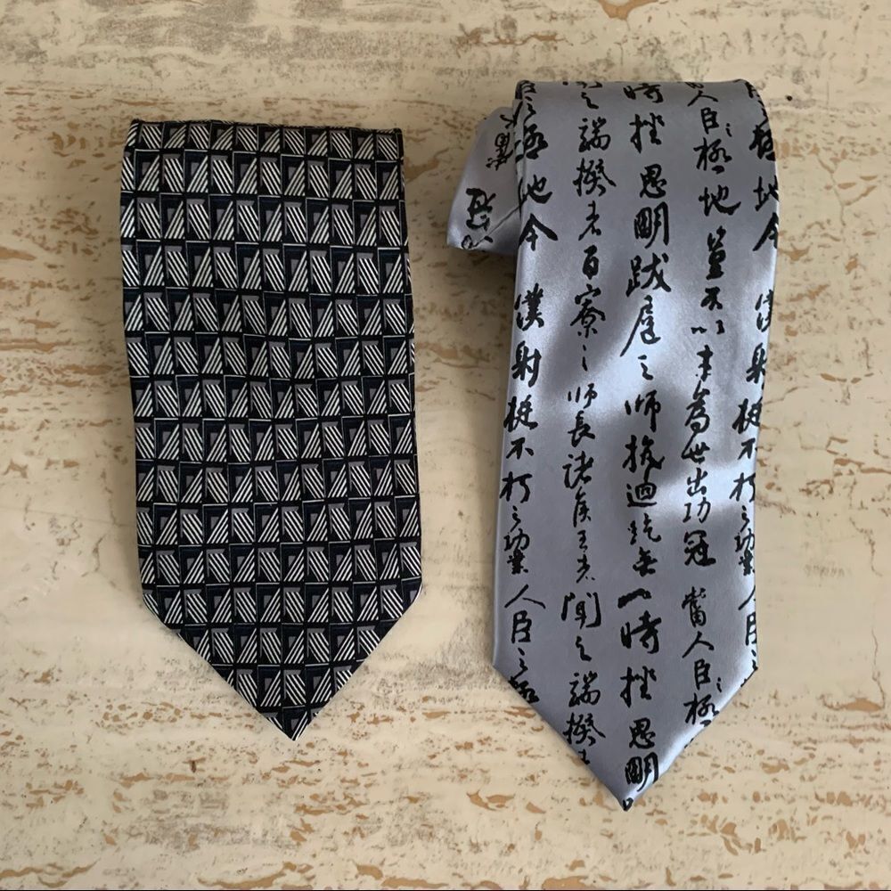 👔Set of two ties - Picture 5 of 9